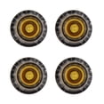 thumbnail image 1 of 4 piezas de resina guitarra tono de volumen perillas sombrero Yuyangstore Perilla de control de tono, 1 of 6