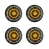 4pcs Guitar & Volume Control Knobs and Number Volume Knobs Top Hat Replace for Broken Parts