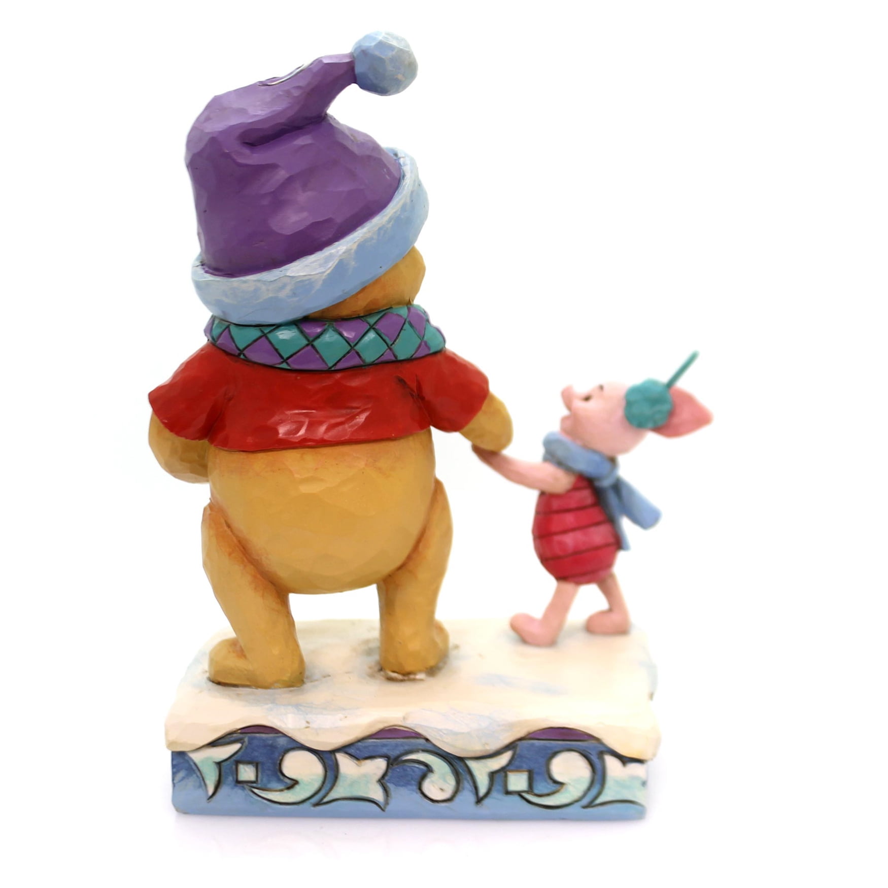 Jim Shore Disney Traditions by Enesco Christmas Winter Pooh and