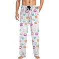 thumbnail image 4 of FREEAMG Princess Crown Pajama Pants for Men, Men's Separate Bottoms, Comfortable Lounge Pants for Men（575）, 4 of 7