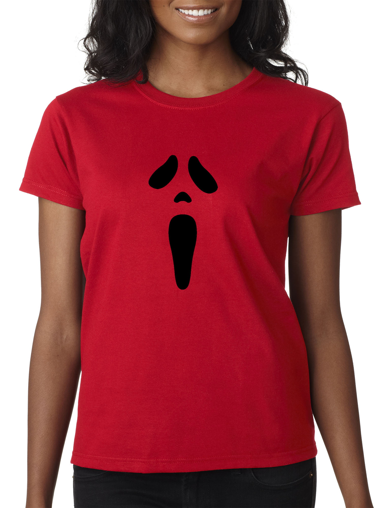 Mens V-neck Spooky Halloween T Shirt Halloween Shirt Fall Shirt Spooky Halloween Spooky T Shirt Ghost Scary Shirt Graphic Shirt