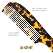 Kent 10T Large Wide Tooth Comb - Rake Comb Hair Detangler / Wide Tooth Comb for Curly Hair - Beard Combs/Hair Comb Hair Care Detangling Comb - Hair Comb for Men Hair Supplies - Natural Hair Comb Set