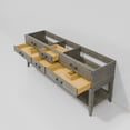 thumbnail image 6 of Norwalk 84 in W x 22 in D Grey Oak Double Bath Vanity, 6 of 9