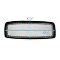 thumbnail image 3 of Spec-D Tuning Glossy Black Rivet Bolt Mesh Style Front Hood Grille w/ Shell Compatible with 2002-2005 Dodge Ram 1500, 2003-2005 Dodge Ram 2500 3500, 3 of 7
