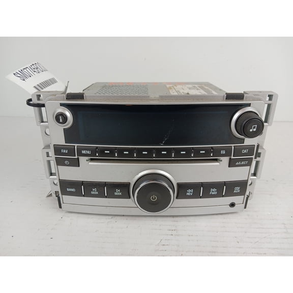 Pre-Owned 09 10 11 12 Chevrolet Malibu AM FM CD Radio Receiver OEM - Verify Specific Vehicle Fitment In Description - (Good)