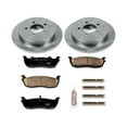 thumbnail image 3 of Power Stop Rear Stock Replacement Brake Pad and Rotor Kit KOE1913, 3 of 8