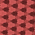 thumbnail image 1 of Ahgly Tapis d'Intérieur Lavable en Machine Carré Rouge Tomate, 6 Pieds Carré, 1 of 7