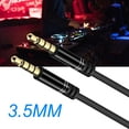 thumbnail image 5 of SUSUchens Audio Cable Professional High Fidelity 3.5mm Jack 3.5mm Jack Male to Male AUX Cord Adapter for Laptop Silver 2M, 5 of 13