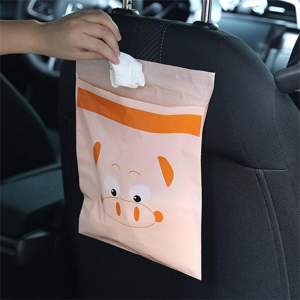 Car Seat Back Trash Holder Hang Litter Bag Garbage Storage Rubbish Container  Oxford Cloth Car Waste Bins Cleaning Tools - AliExpress