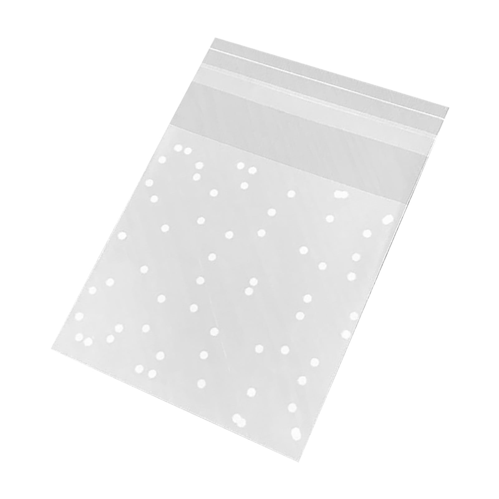 Halloween Kitchen Decor Self Adhesive Cookie Bags White Dots Bags Candy Bags Bags 100Pcs Self Adhesive Christmas DIY Cooky Candy Bags Vegetable Rack for Kitchen with Net Cover,Tortilla Warmer Contai