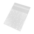 thumbnail image 2 of Food Storage Bags,Self Adhesive Cookie Bags White Dots Bags Candy Bags Bags 100Pcs Self Adhesive Christmas DIY Cooky Candy Bags, 2 of 6