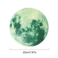 thumbnail image 3 of WREESH Glowing Luminous Moon Planet Space Wall Sticker Decal In The Dark, 3 of 3