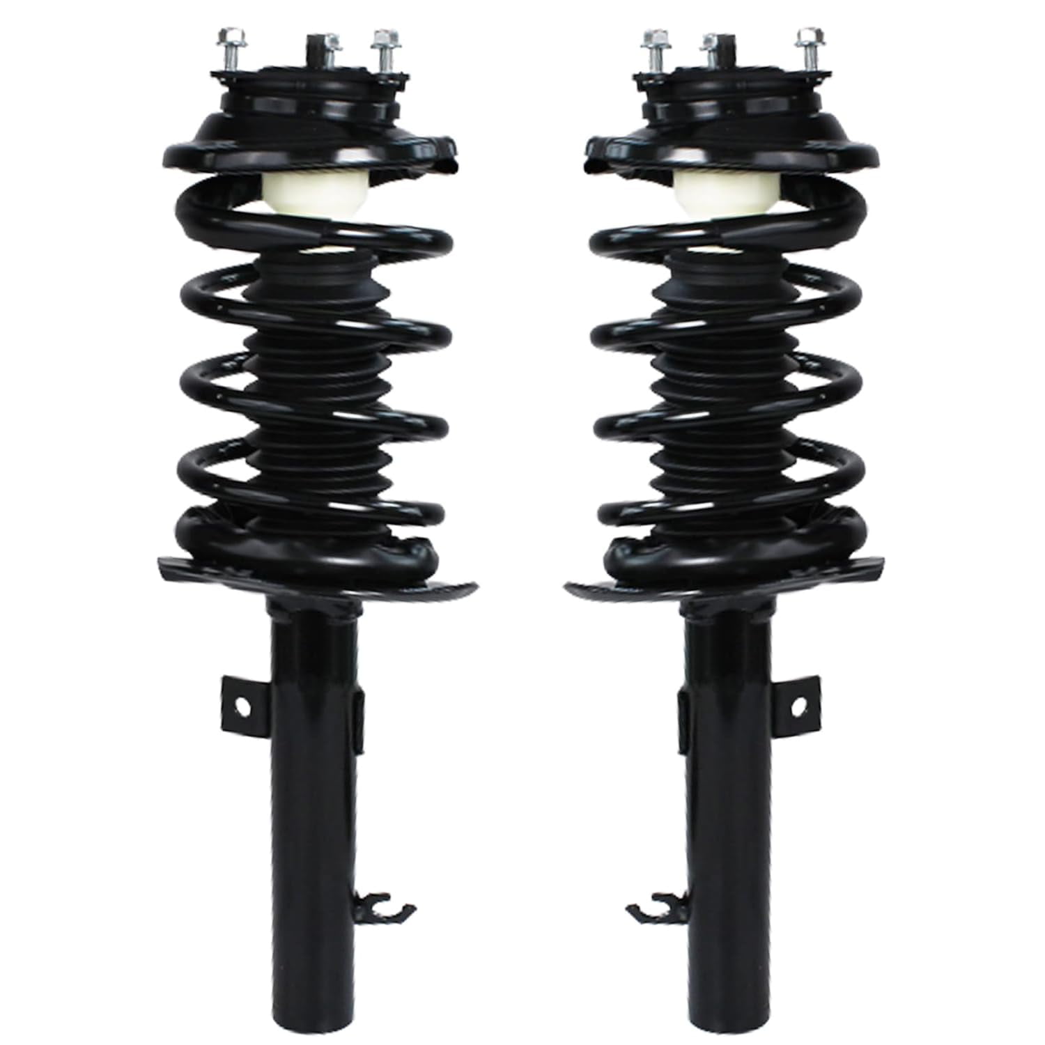 Detroit Axle - 8pc Struts Shocks Kit for 2006-2007 Ford Focus Complete 2 Struts w/Coil Spring 2 Shock Absorbers 4 Front Rear Sway Bar Links Replacement Ready Struts Assembly