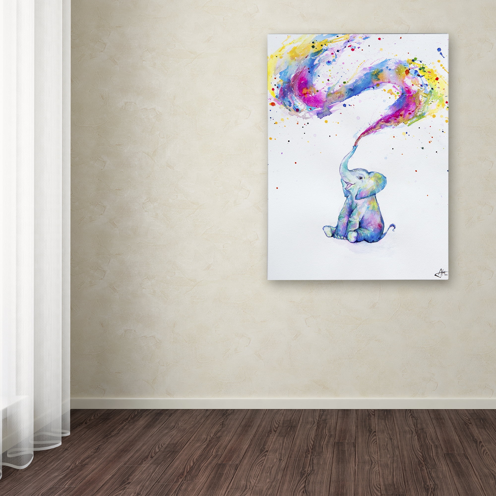 Trademark Fine Art 'Spring' Canvas Art by Marc Allante