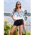 thumbnail image 5 of Ekouaer Oversized Sleep Shirts for Women Plus Size V Neck Nightgown Short Nightgowns for Women, 5 of 6
