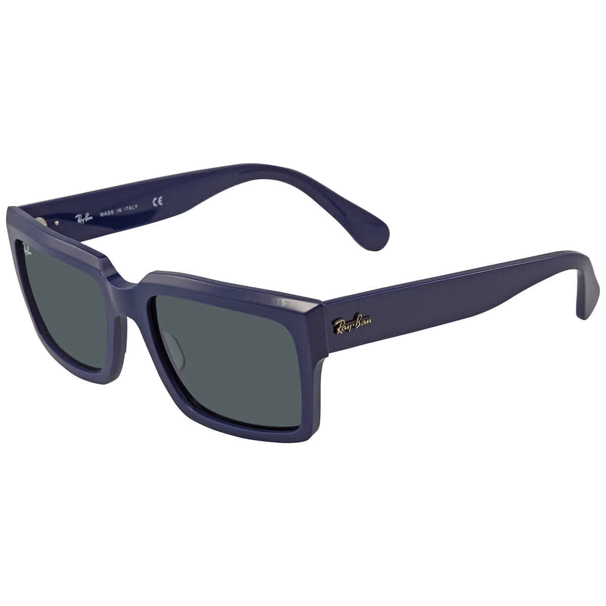 Ray Ban Inverness Blue/Grey Rectangular Unisex Sunglasses RB2191 1321R5 54  