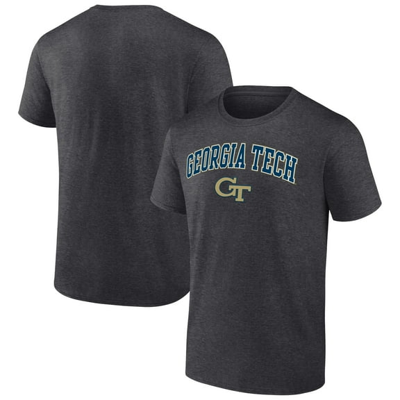 Men's Charcoal Georgia Tech Campus T-Shirt