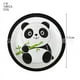 thumbnail image 4 of Suministros de fiesta de cumpleaños de panda blanco, cubiertos desechables, platos de papel, vasos de papel, toallas, mantel, globos, nuevo, 4 of 4
