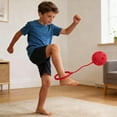 thumbnail image 3 of Skip Ball Ankle Toy, 5.5" Hopper Ball with 18" Cord - Skip it Toy Assorted Colors, Fun Jump Rope Alternative Exercise Equipment,Red, 3 of 4