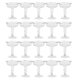 thumbnail image 1 of New Plastic Champagne Flutes Disposable - 20pcs Clear Plastic Champagne Glasses For Parties Clear P (hy), 1 of 4