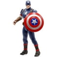 thumbnail image 2 of Marvel Power Icons Captain America Action Figure with Sound, 2 of 3