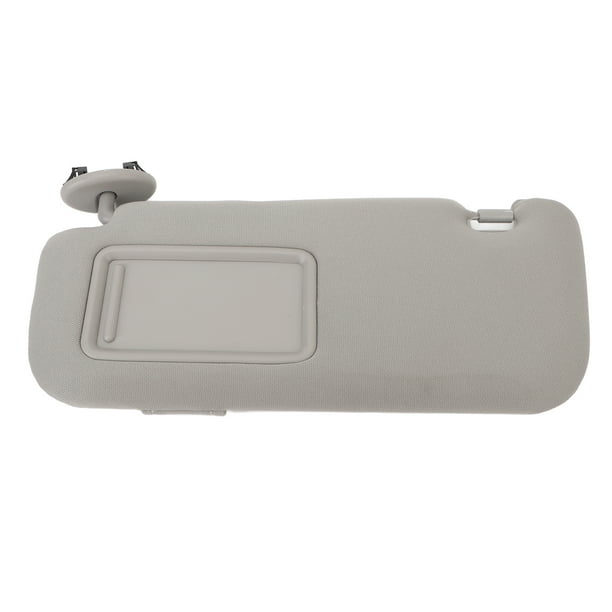Visera Para El Sol Para Automóvil, Tela Para Visera, Espejo Para Visera Con Protección Solar Gris Con Espejo De Maquillaje Visera Para El Sol Con Espejo De Maquillaje De