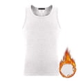 thumbnail image 2 of Blekii Men's Velvet Fashion Inner Vest Sleeveless Tank - Soft Warm Lining, Comfortable Close Fit - Ideal for Winter Layering Under Dress Shirts, Business Attire, Formal Wear, Cold, 2 of 4
