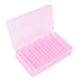 thumbnail image 1 of Yunxwd BOROCO Caja De Señuelos De Pesca con Mosca, Plástico Rosa, 14 Compartimentos, Caja De Almacenamiento De Señuelos De Pesca De Doble Cara, 1 of 5