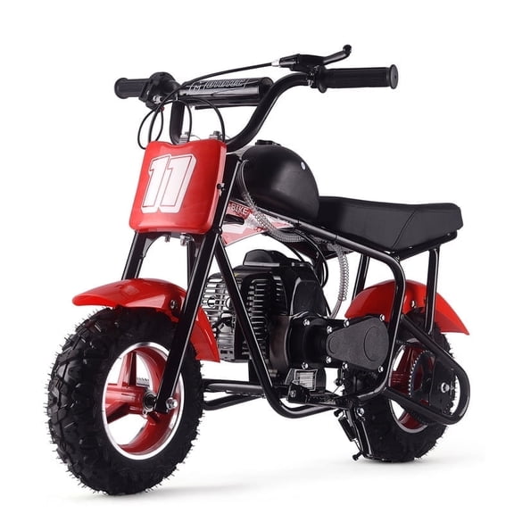 SAY YEAH 50cc Dirt Bike,2-Stroke Pit Bike for Age 8 ,180 lbs Max Load,Sturdy Frame for Moto-cross, Trail, or Pit Racing