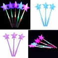 thumbnail image 2 of EIMELI Magic Luminous Star LED Glow Stick Flashing Light Up Wand Party Concert Toy, 2 of 10