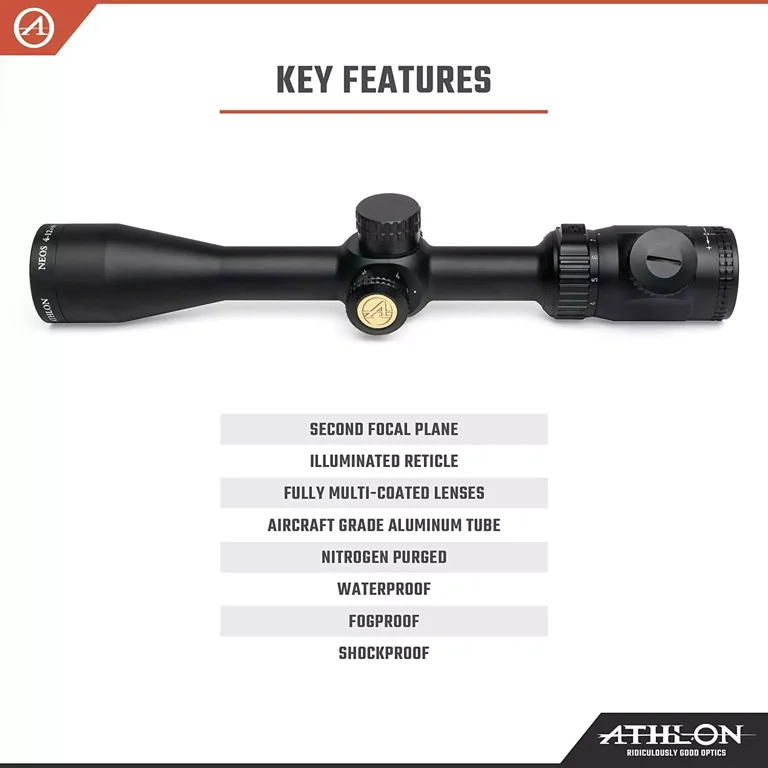 Neos 4-12 x 40 BDC 500 SFP IR MOA - Walmart.com