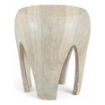 thumbnail image 1 of Meridian Furniture Moxie Table d'Appoint Intérieur / Extérieur en Béton Travertin, 1 of 7