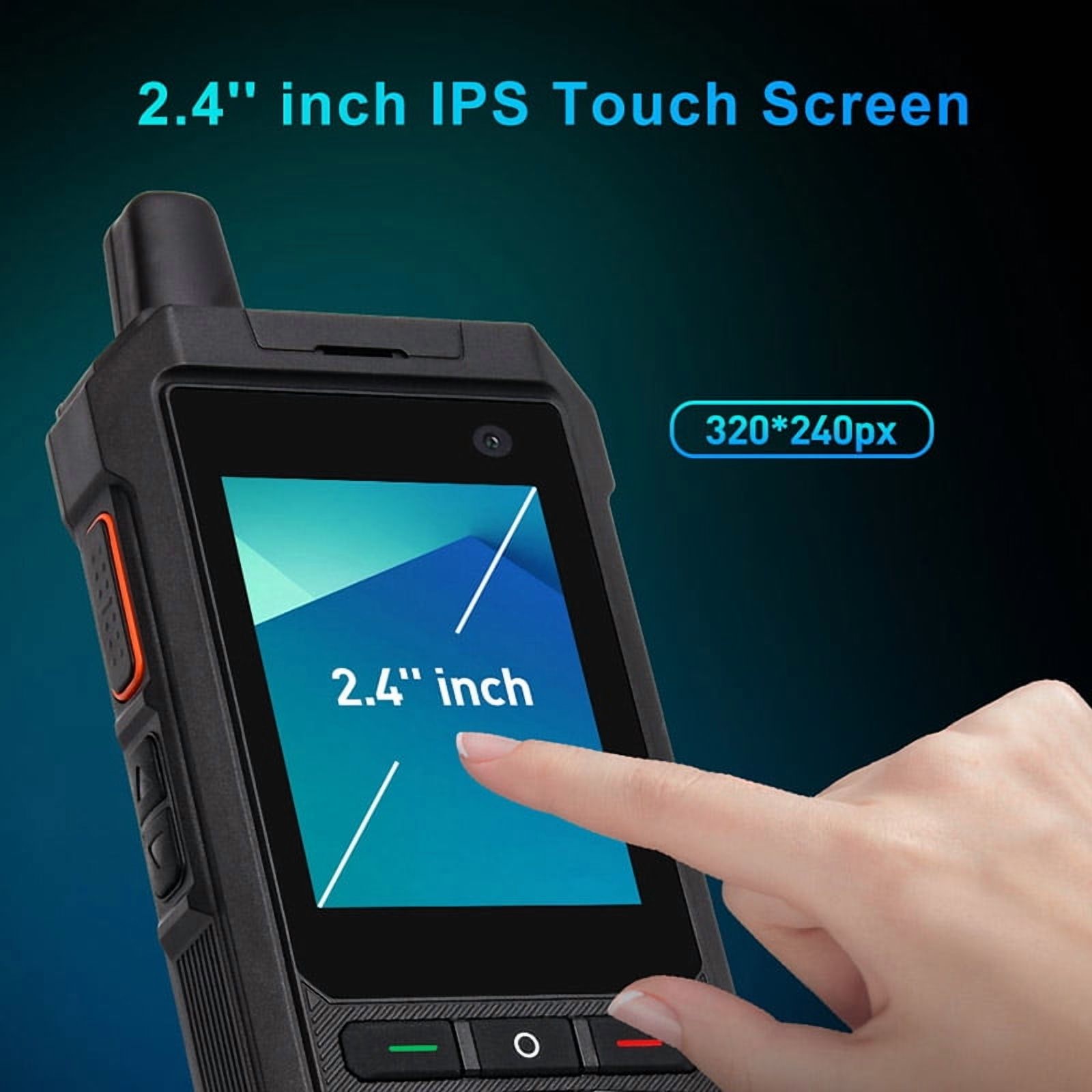 UNIWA F80S POC Walkie Talkie 4G Rugged Phone 4000mAh Battery 2.4Inch Android 10 Mobile Phone OEM