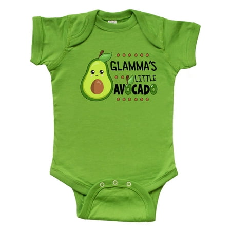 

Inktastic Glamma s Little Avocado with Cute Baby Avocado Gift Baby Boy or Baby Girl Bodysuit