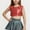Red, variant on Cethrio Girls Tank Tops Size 14-16 T, 2025 Summer Dancewear Performance Sleeveless Tops Silver