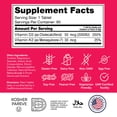 thumbnail image 6 of Zahler Junior Vitamin D3 + K2 Chewable Tablets for Kids, 2000 IU, 90 Count, Vitamin D3, Immune Support, Healthy Bones & Teeth, Kosher, 6 of 7