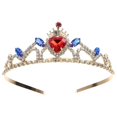 thumbnail image 2 of Here's a polished and engaging product description for your **Metal Crown Shaped Tiara Hairband with Rhinestones**:\n\n \n\n✨ **Elegant Rhinestone Tiara, 2 of 4