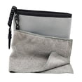 thumbnail image 3 of Bolsa para limpiar palos de golf y pelotas, bolsa para lavar pelotas, bolsa limpiadora para quitar polvo y césped, clip para colgar para practicar en gris, 3 of 8