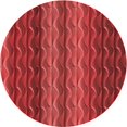 thumbnail image 1 of Ahgly Company Tapis d'Intérieur Lavables en Machine, Ronds, Rouges Transitionnels, 6' Ronds, 1 of 7