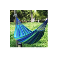 thumbnail image 2 of Hamacas Camping Al Aire Libre AZUL CON VERDE, 2 of 3