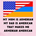 thumbnail image 2 of CafePress - That Makes Me Armenian American Body Suit - Baby Light Bodysuit, 2 of 4