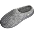 thumbnail image 4 of Pupeez Roxoni Boys Slippers, Slipper with Memory Foam Suede Moccasin Grey, 4 of 6
