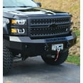 thumbnail image 1 of Fits 2021-2023 Ford Bronco Iron Cross Bumper FB-1400 Stubby Base; One Piece Design; Direct Fit; Mounting Hardware Included; Without Grille Guard; With Winch Mount; With 3-3/4 Inch Fog Light Cutouts, 1 of 2