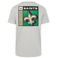 thumbnail image 3 of Men's '47  Gray New Orleans Saints Chrome Plate Franklin T-Shirt, 3 of 3