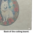 thumbnail image 5 of Eskimo Christmas Flowers Glass Cutting Board 12 in x 15 in, 5 of 5