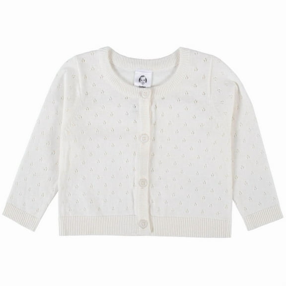 Sueter Tejido Gerber Niña Blanco Talla 3 Años