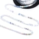 thumbnail image 4 of M Buder Rollo de Lentejuelas 100 Yardas (91.44 m) 6mm Accesorio Decorativo Plata Láser para Manualidades Costura Disfraces y Proyectos Creativos, 4 of 8
