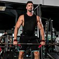 thumbnail image 3 of Levage des Sangles de Poignet pour l'Haltérophilie, Musculation, Powerlifting, Musculation, Soulevés de Terre Rembourrés, 3 of 9
