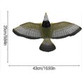 thumbnail image 4 of Bright Scarecrow with Hanging Eagle and Music - Flying Scarecrow, 4 of 5