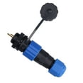 thumbnail image 1 of Filfeel Connecteur Industriel, Connecteur d'Aviation, Prise de Prise d'Aviation Fiable Fiable Oxydation Résistance Connecteur Compact Durable pour les Machines à Programme Contrôlé, 1 of 8
